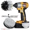 Drill Brush Power Scrubber By Useful Products 5 in W 5 in L Brush, White W-S-4CO-QC-DB - alternate 5